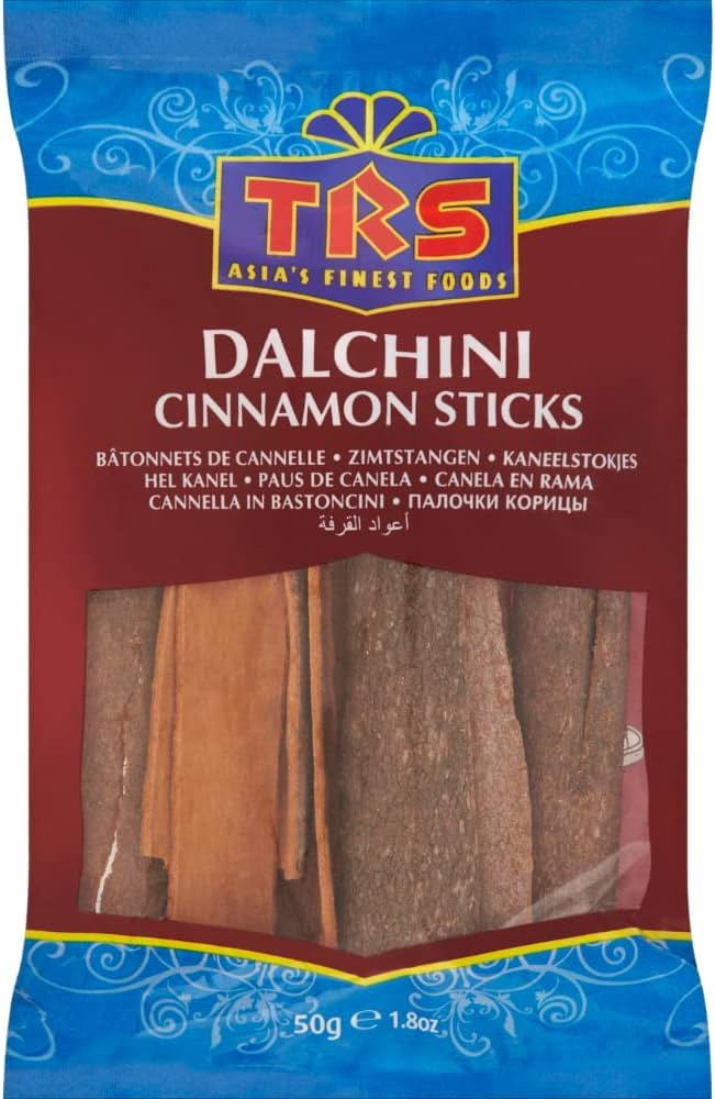 TRS Cinnamon Sticks, 50 g - Pack of 15