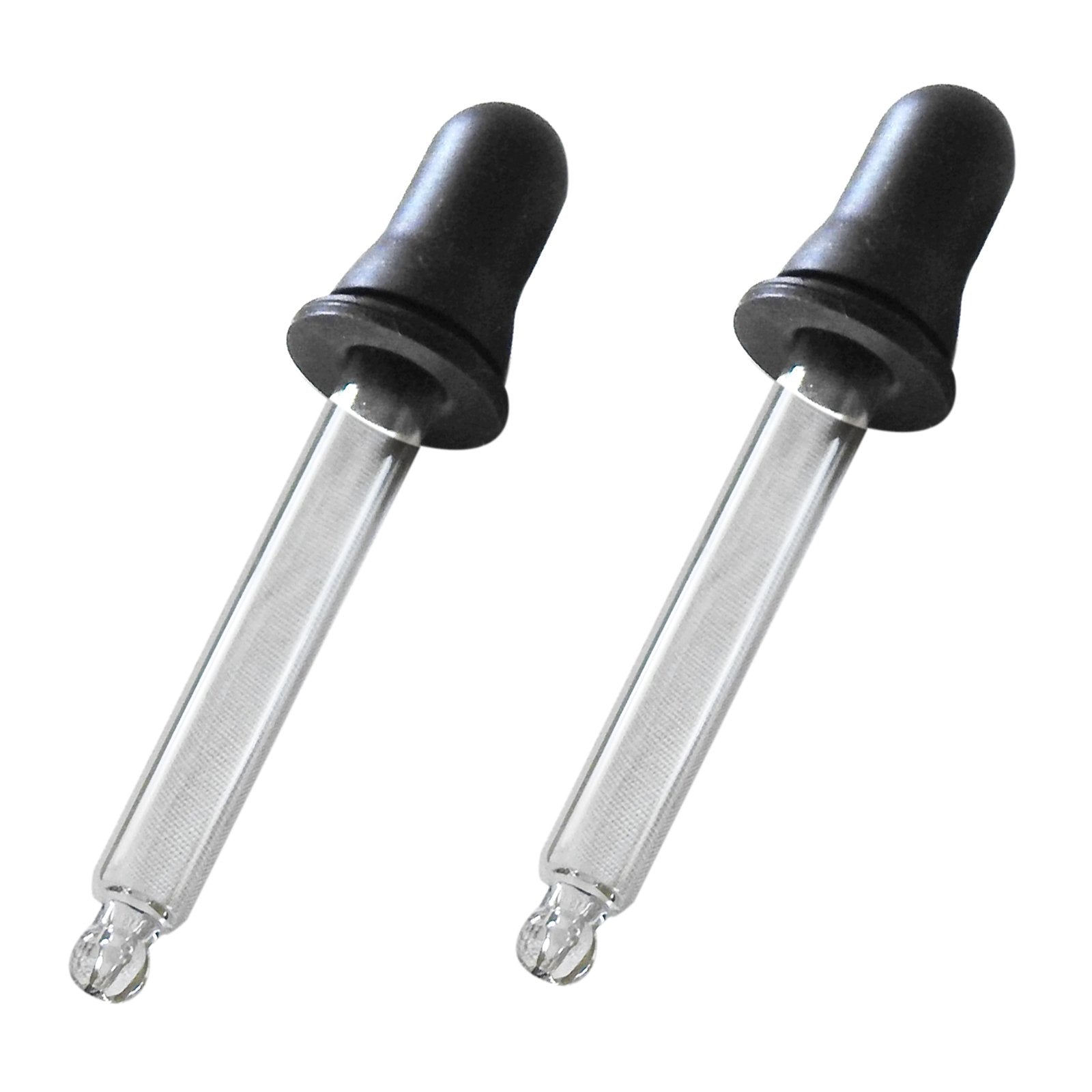Medisure Healthcare Medical First Aid Lab Eye Dropper Clear Glass Pipette x 2 Tubes