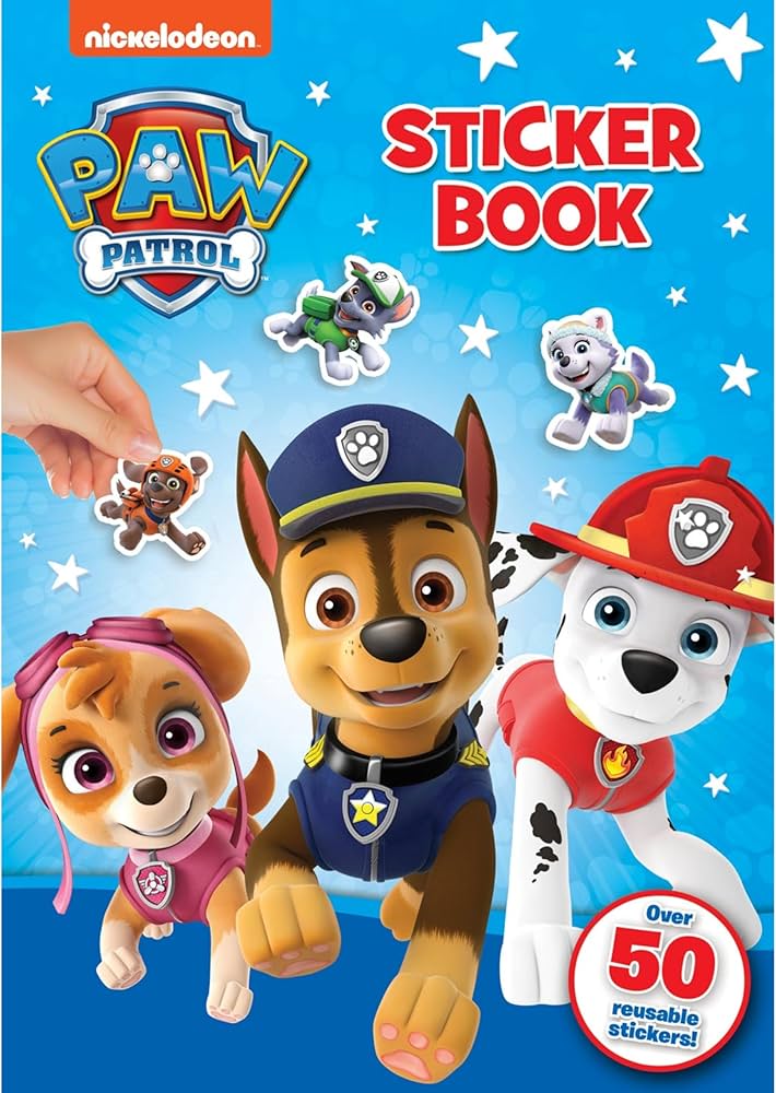 ALLIGATOR - Paw Patrol Sticker Book, Sticker Book, Sticker Books, Paw Patrol Stickers, Paw Patrol Sticker Book, Sticker Activity Book, Reusable Sticker Book