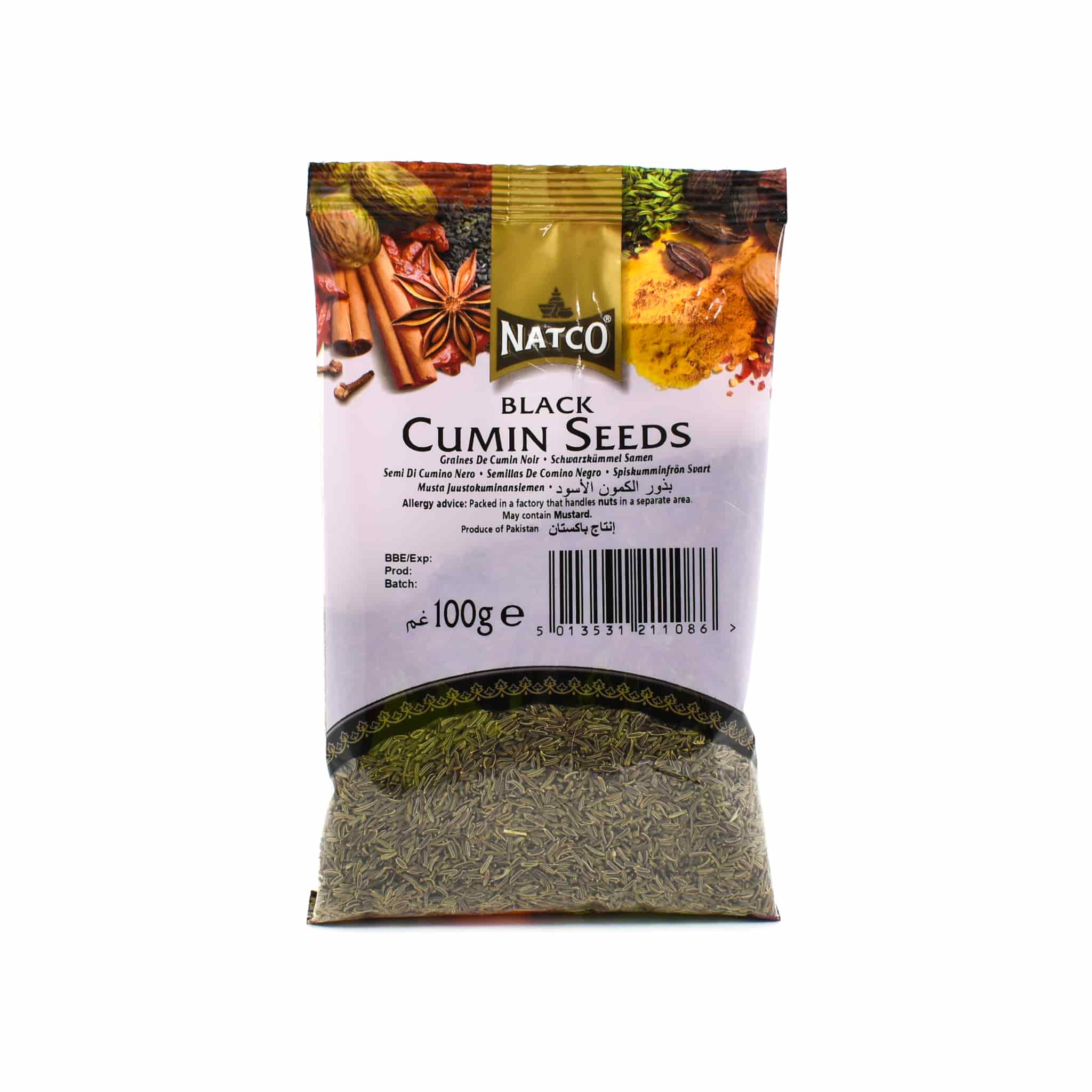 Natco Cumin Seeds Black 100g