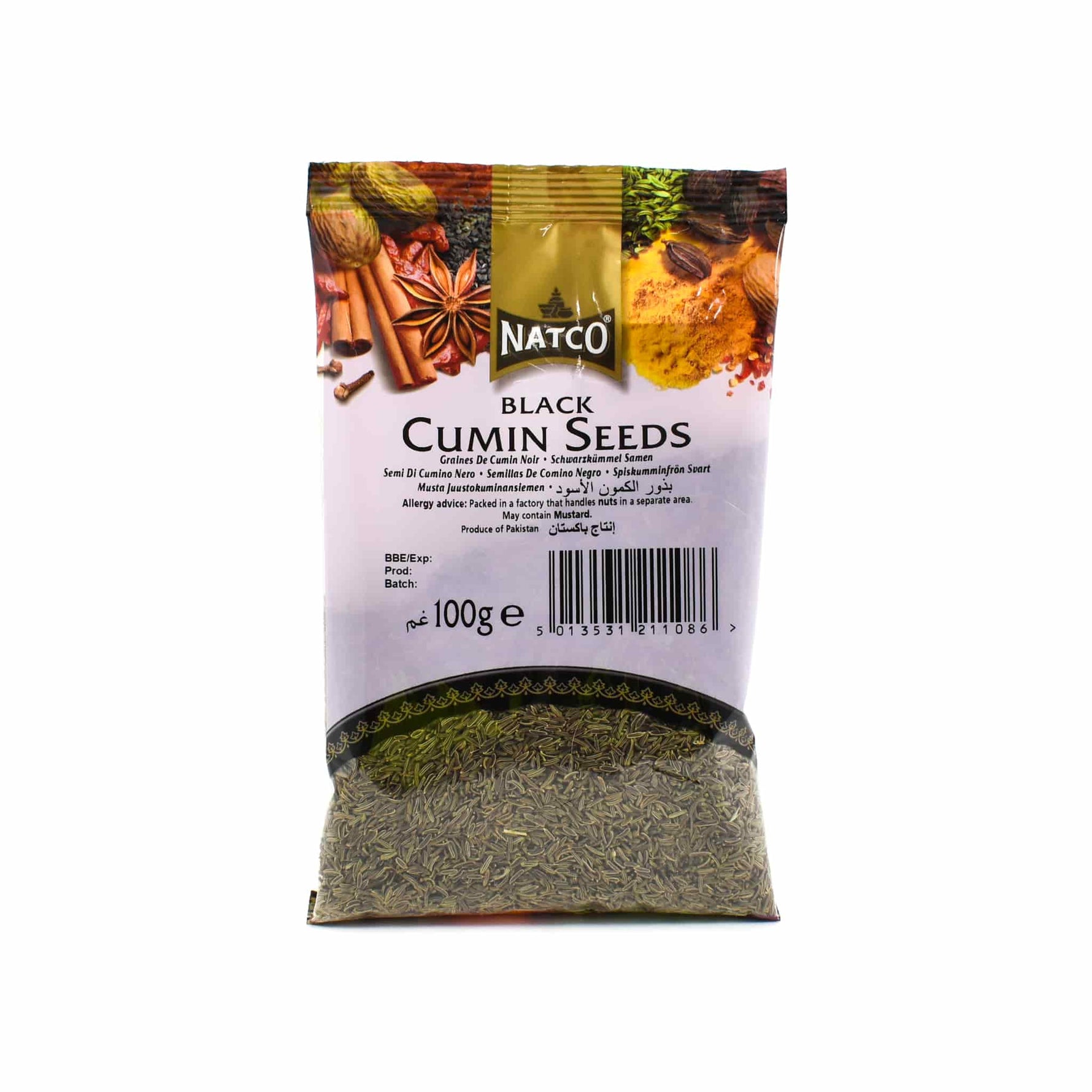 Natco Cumin Seeds Black 100g