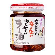 Momoya Taberu La Yu Spicy Chili Oil, 110 gram