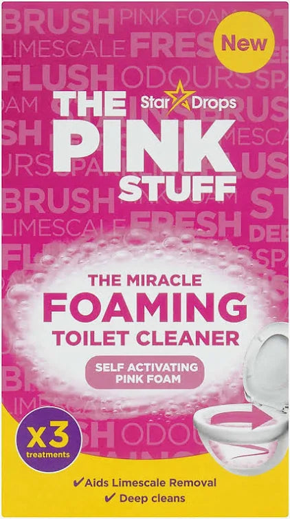 The Pink Stuff Miracle Foaming Toilet Cleaner - Stardrops